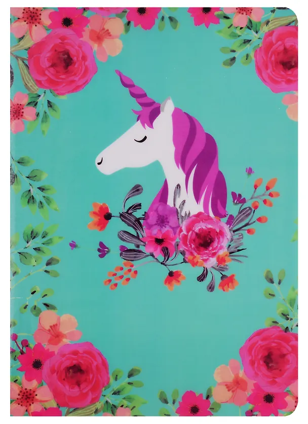 Тетрадь общая «Unicorn», 40 листов в клетку, А5 - AnAn 244994 — 1