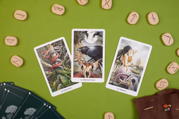 Книга The Wildwood Tarot. Таро Дикого леса (78 карт карт и руководство в подарочном футляре) (Марк Райан) — 10