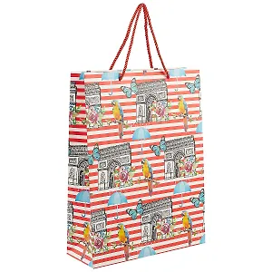 Подарочный пакет «Города и полосы», А3