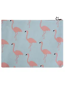 Папка B5 "Фламинго", ткань