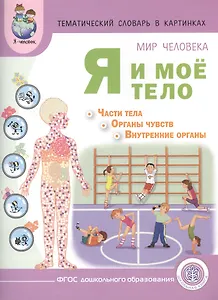 Тематический словарь в картинках Мир человека Я и мое тело... (мПрСчР) Козлова (ФГОС)