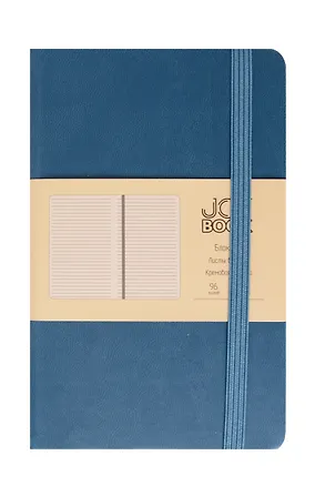 Книга для записей А6- 96л кл. "Joy Book. Таинственный океан" иск.кожа, тонир.блок, скругл.углы, ляссе, резинка, карман на задн.форзаце 3071580