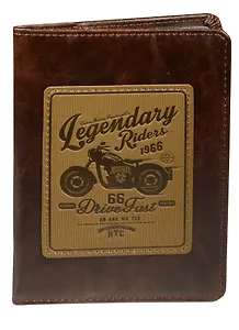 Обложка для автодокументов "Western" иск.кожа, с нашивкой, In Folio