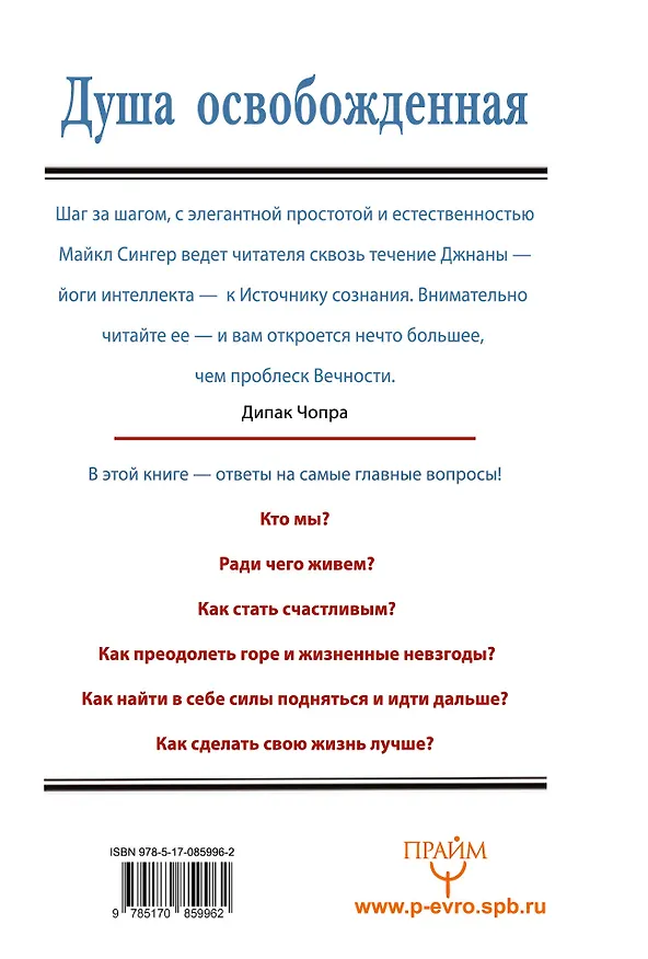 Книга Душа освобожденная. Путешествие за пределы себя (Майкл Сингер) — 2