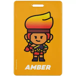 Обложка для проездного "Amber" 95*65, ПВХ, инд.уп., Brawl Stars — 2913136 — 1