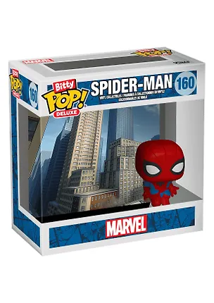 Фигурка Funko Bitty POP! Deluxe Marvel Spider-Man (Cityscape) (160) (Fun81302) 3118574