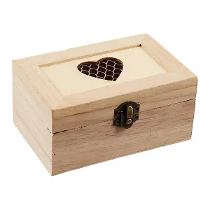 Шкатулка Сердце (вырубка) (ср11,5*8*5,5/11,3*8*5,1) (дерево) (11-08023-J2)