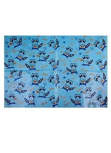 Клеенка для уроков труда "Еноты" 500*700мм, ПВХ, блистер