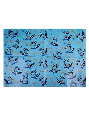 Клеенка для уроков труда "Еноты" 500*700мм, ПВХ, блистер 254288