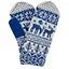 Сувенир, Варежки Олени синие р.20 — 2764469 — 1