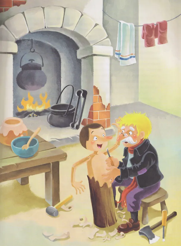 Книга Приключения Пиноккио (ил. Дин Сяожун) (Карло Коллоди) — 9