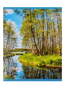 Тетрадь в линейку Unnika, "Романтический пейзаж", 48 листов, в ассортименте