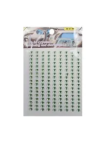 Стразы отдельные круглые малые Say it in crystals (1461-9/1) (зеленые) (упаковка)