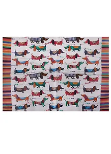 Клеенка для уроков труда "Таксы" 500*700мм, ПВХ, блистер