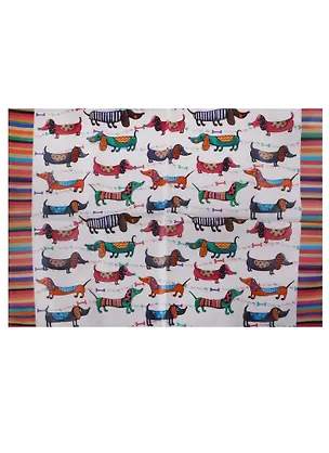 Клеенка для уроков труда "Таксы" 500*700мм, ПВХ, блистер 248723