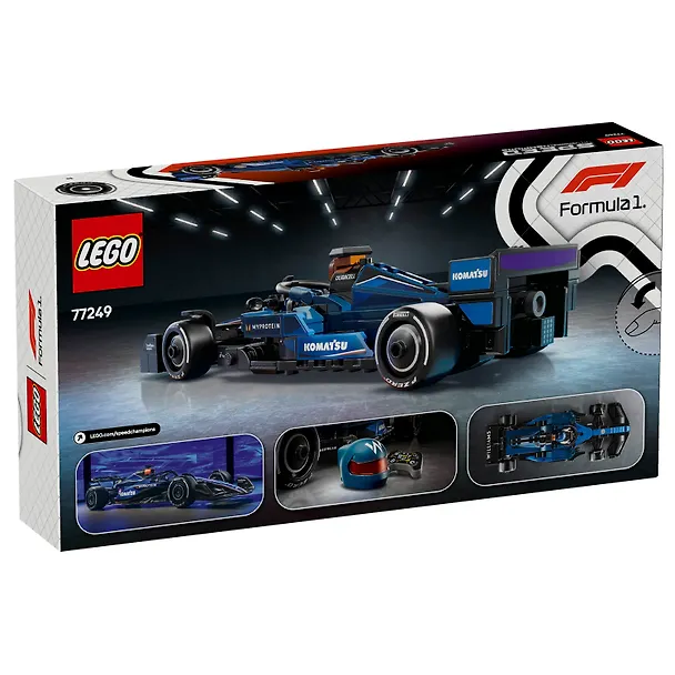 77249 Конструктор детский LEGO Speed Champions Гоночный автомобиль Формула-1 Williams Racing FW46, 263 деталей, возраст 10+ 3169396 — 3