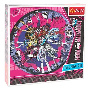 Паззл Trefl 300эл. Круглые - Школа Монстров