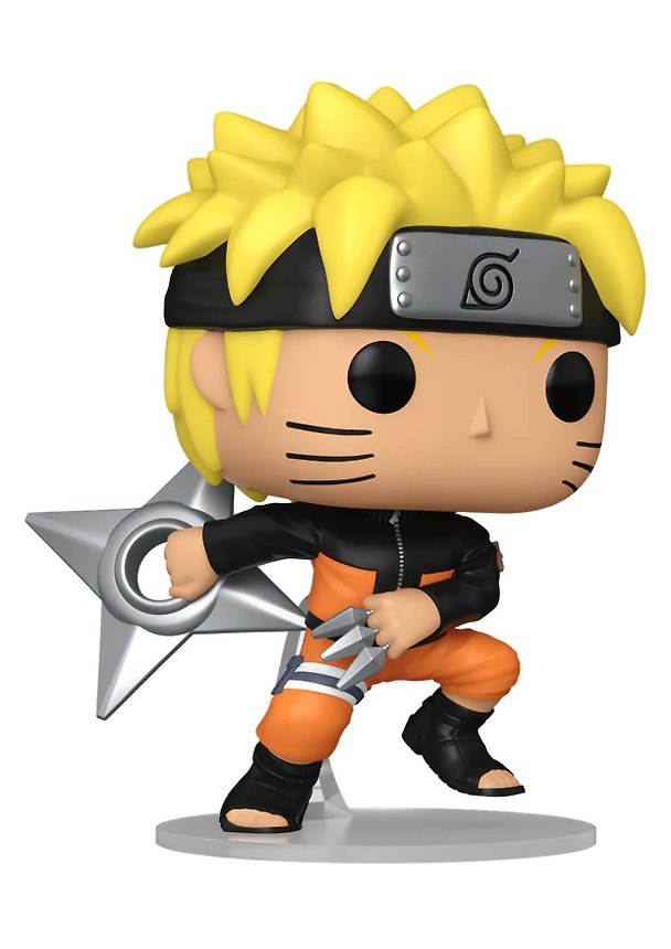 Фигурка Funko POP! Animation Naruto Shippuden Naruto Uzumaki w/Kunai&Shuriken w/(MT)Chase(1843) (Fun83804) 3095375 — 1