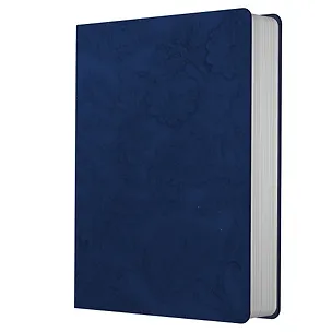 Записная книжка А6+ 80л кл. "Jade. Черничный" 7БЦ, иск.кожа с текстурой, офсет 80г/м2, ляссе, инд.уп. 3126004