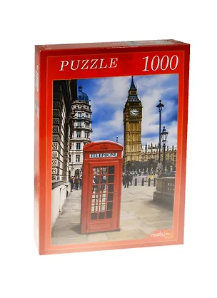 Пазл РЫЖИЙ КОТ 1000 эл. 68,5*48,5см. Лондон 2548379