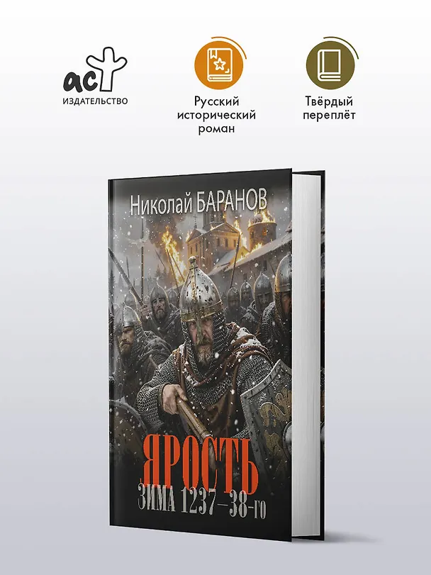 Книга Ярость. Зима 1237-38-го (Николай Баранов) — 4