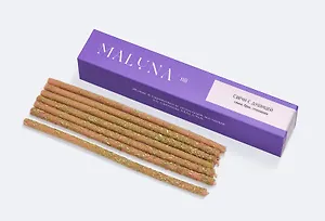 Магические розовые свечи с душицей Maluna (7шт) (Укрепление брачных уз и семейных отношений) (2032)