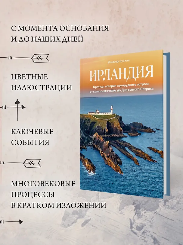 Книга Ирландия. Краткая история изумрудного острова от кельтских мифов до Дня святого Патрика (Джозеф Кухилл) — 5