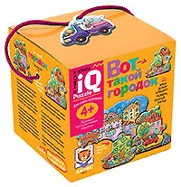 Настольная игра «Вот такой городок» развивающая, Айрис 365054 — 1