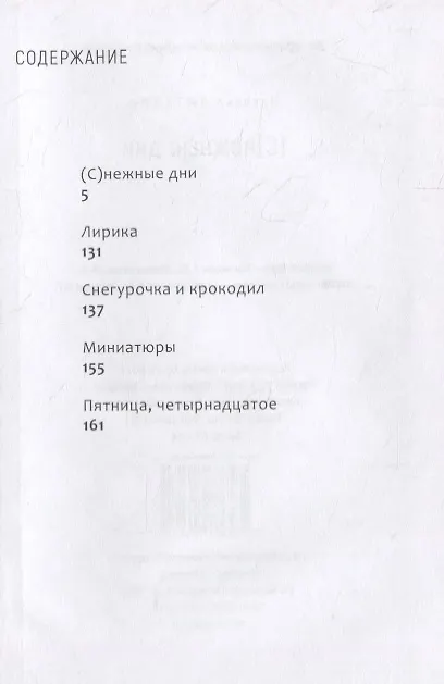Книга (С)нежные дни (Наталья Литтера) — 6