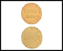 монета ответы металл Пить - Точно пить 3,2 см 470992, шт