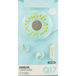 Наушники с гарнитурой и боксом Donuts (ПВХ-бокс)