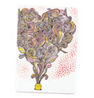 Обложка на паспорт из ПВХ Сердце 2290590