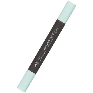 Маркер художественный "Сонет" небесная бирюза, двухсторон., тонк. и широк.долото, Сонет