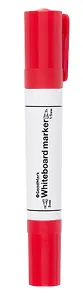 Маркер для доски красный, двусторонний, пулевидный 3мм/скошенный до 5мм, Goodmark