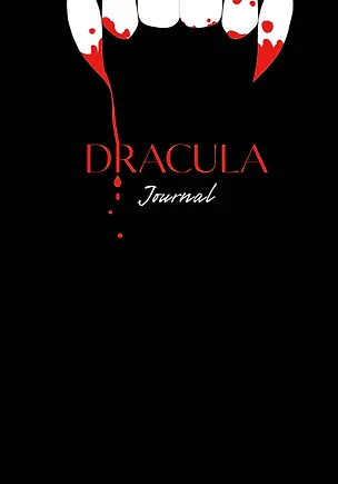 Книга для записей А5 64л тчк. "Dracula Journal" спираль 3101125