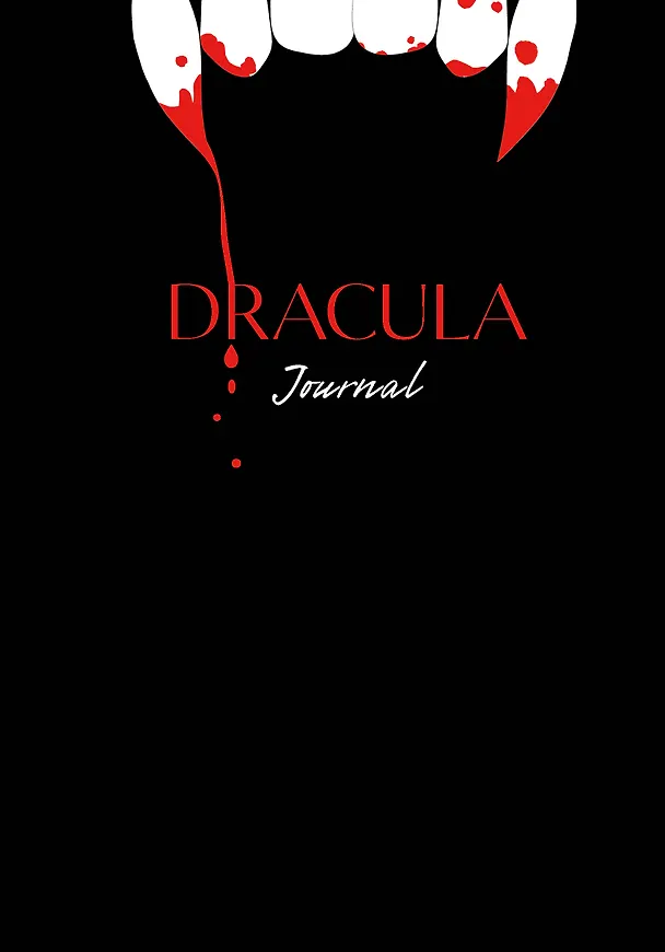 Книга для записей А5 64л тчк. "Dracula Journal" спираль 3101125 — 1