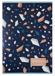 Тетрадь в клетку Academy Style, "Террацо", А4, 96 листов, в ассортименте