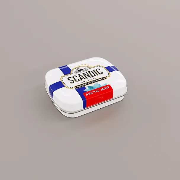 Конфеты SCANDIC без сахара со вкусом Арктическая мята, 14г 3123488 — 2