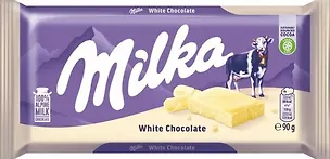 Шоколадная плитка плитка Milka White (Милка Вайт), 90г 3118696