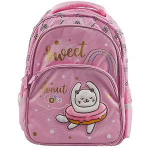 Рюкзак "Sweet Cat" 3отд., 41*29*16, полиэстер, нагрудн.стяжка, светоотраж., 3 кармана