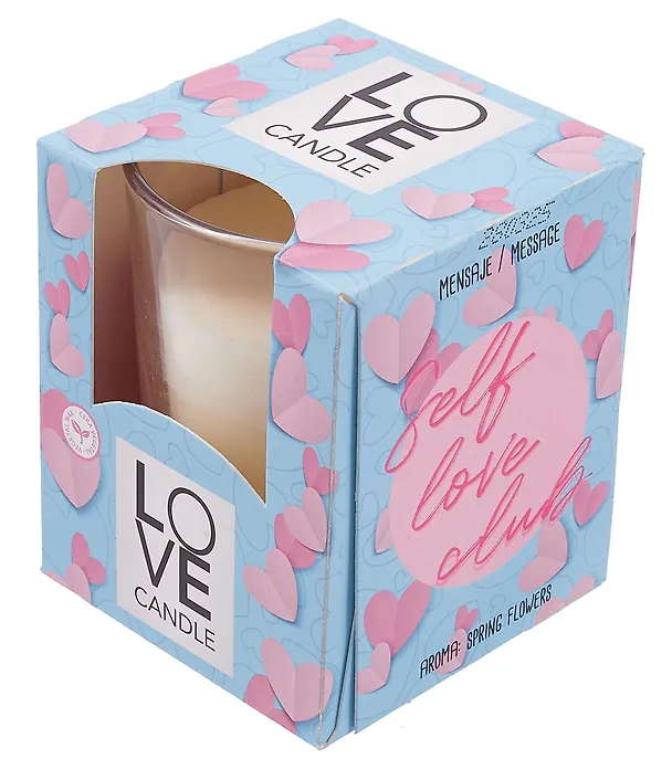 Свеча ароматическая в стакане Love candle Azul (120г) (коробка) 3113624 — 2