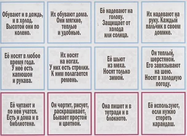 Книга «Опиши и найди». Развивающая игра-лото (Адресована учителям-дефектологам, логопедам, воспитателям, родителям для работы с детьми) () — 3