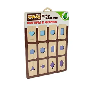 Игрушка Вуди Набор "Фигуры и формы" WI-00228