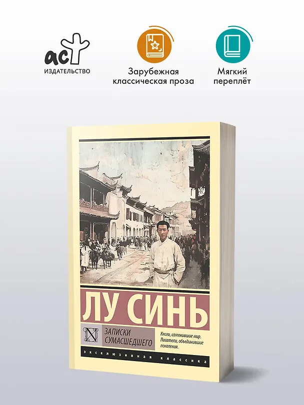 Книга Записки сумасшедшего (Синь Лу) — 4