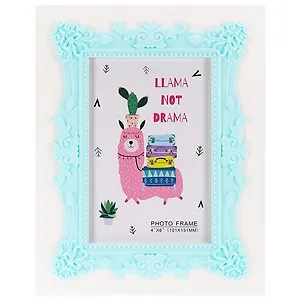 Фоторамка Красивый узор, голубая 13х18 см  ФР-7315