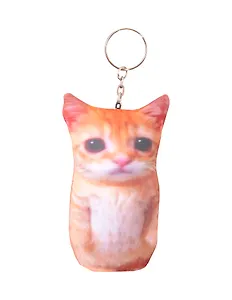 Брелок-антистресс Кот рыжий мем (15см) (201.1.8)
