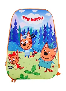 Рюкзак "Три Кота" каркасный, 39*27*10, 1 отд., широк.лямки