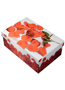 Коробка подарочная "Розы" 18*12*7см, картон