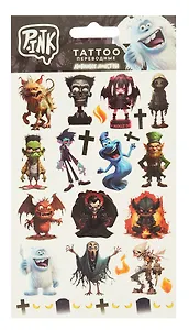 Наклейки-тату переводные "Нечисть 1/Любимые монсты"