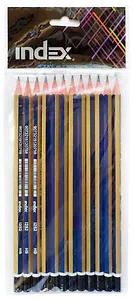Карандаши Index, чернографитные 12 штук